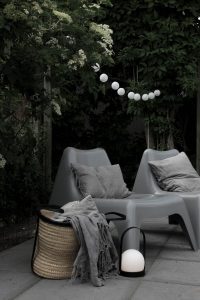 Summer lightning // outdoor lights from Menu and Ikea // heidihallingstad.com